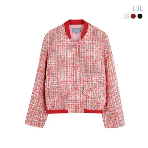 25SS 뉴시즌 트위드 보머 자켓