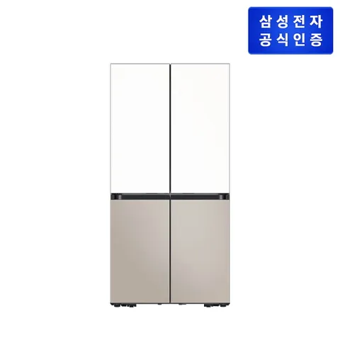 삼성 비스포크 AI 키친핏 냉장고 4도어(RM70F64R1ZG)[637L]