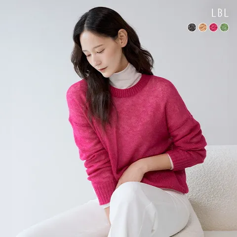 (25FW) 이태리 코필社 알파카울 블렌드 글리터 니트