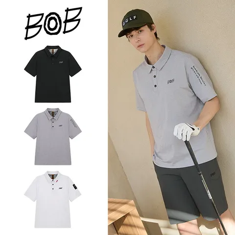 BOB 26SS 남성 반팔 카라티셔츠 3종