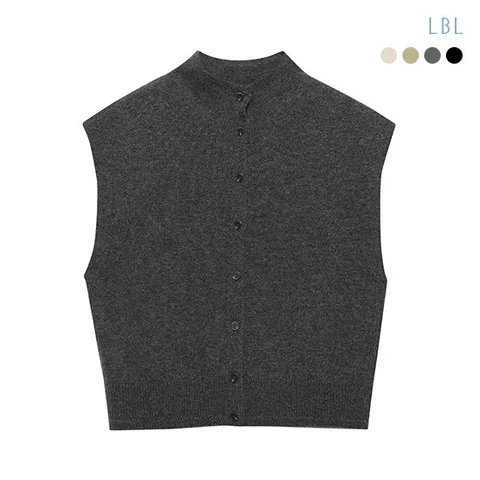 (런칭가 69,900원)25FW 캐시미어울 블렌드 니트 베스트