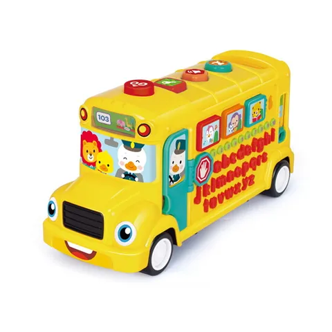 (블루래빗) IQ베이비_잉글리시 스쿨버스 (학습 토이 + 도서)