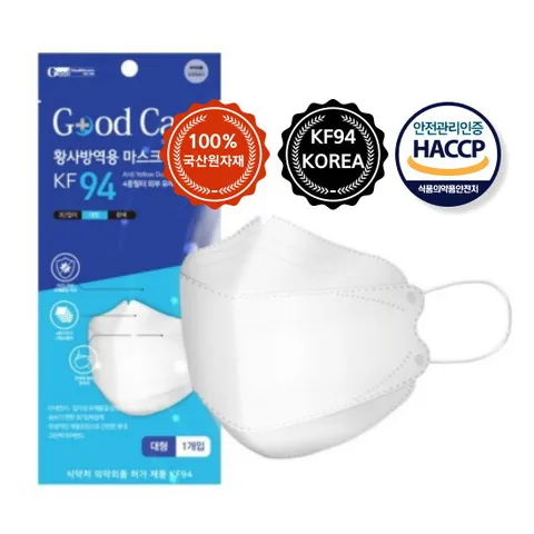 [30매] 굿케어 황사방역 KF94 마스크 30매