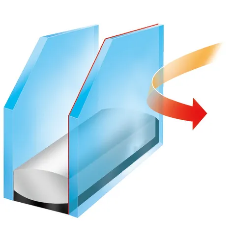 [LG하우시스] 은코팅 슈퍼로이유리 1m