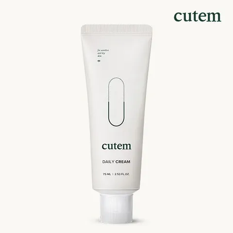 [공식몰1등수분크림] 큐템 데일리 크림 75ml