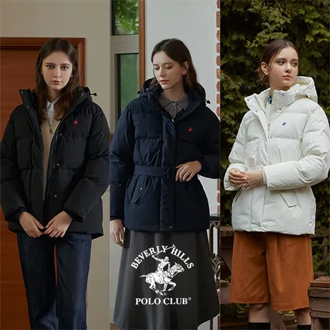  비버리힐스폴로클럽 여성 디테쳐블 클래식 푸퍼패딩 1종