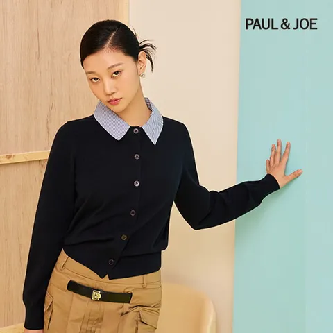 (런칭가 79,000원!)  25 NEW 시그니처 니트 자켓 3종(카라형 1종 + 보머형 1종 + 라운드 1종)