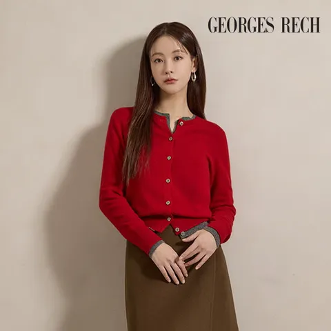 ○25FW 퓨어캐시미어100 가디건 2종 (블랙+선택1)