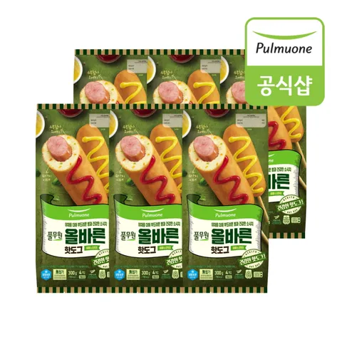 올바른 핫도그 6봉 24개입