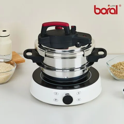 보랄 IH 압력밥솥 2L BR-T21PC + 전기 원형 인덕션 BR-C260R 