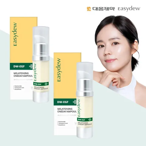 [한가인PICK] 이지듀 DW- EGF 멜라토닝 미백앰플(중용량15ml*2)