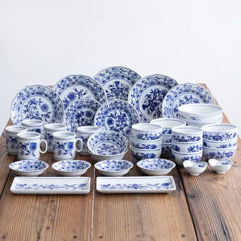 체스키포슬란 체스키포슬란 쯔비벨무스터 6인 홈세트 37P S536