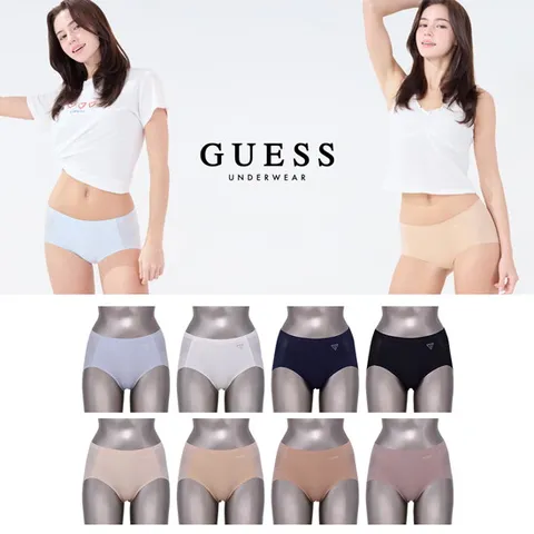 게스 쿨 라이크라® 헴팬티 8종