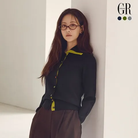 26FW 하이넥 레인보우 가디건 3종