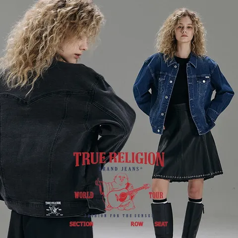 트루릴리전 25FW 여성 NEW 액티브 데님 자켓