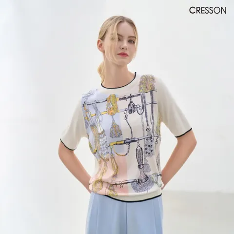 (T)25SS 에르 니트 블라우스 3종