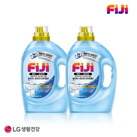[실내건조/겸용]피지 탈취99 프리미엄 액체세제 용기2.2L 2개(프레시)