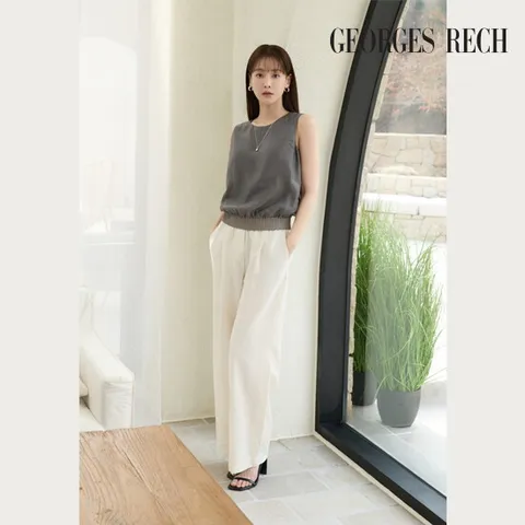 (런칭가 69,000원) ○26SS 프렌치린넨 블렌디드 팬츠 3종