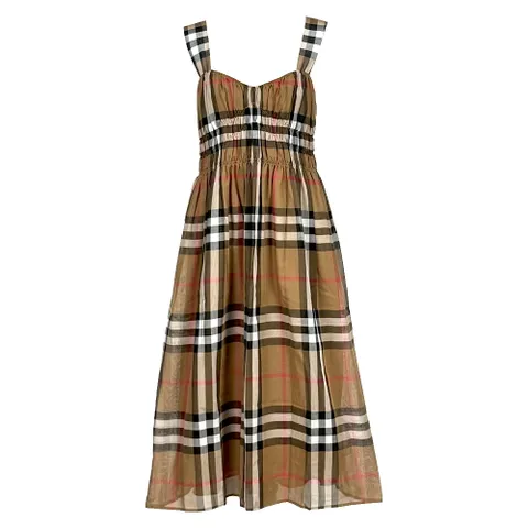 달리아 체크 셔링 원피스 (80843131)