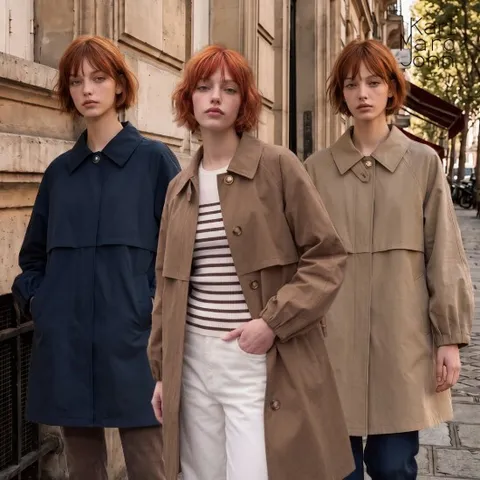 ○칼마크존 26FW 여성 트렌치 코트 1종