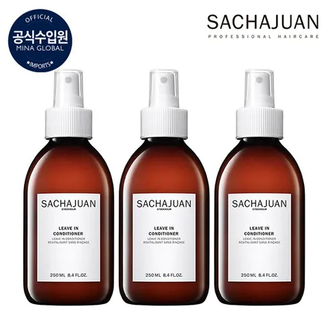 최유라쇼 사샤후안 리브인 컨디셔너 250ml * 3