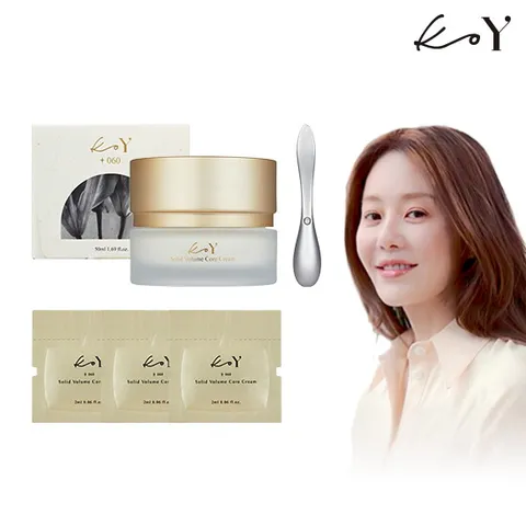 [엘라이브 단독구성][고현정의 KoY] 단백질 코어 크림 50ml * 1 + 쥬얼 마사지볼 * 1 + 무료체험분 크림 2ml * 3