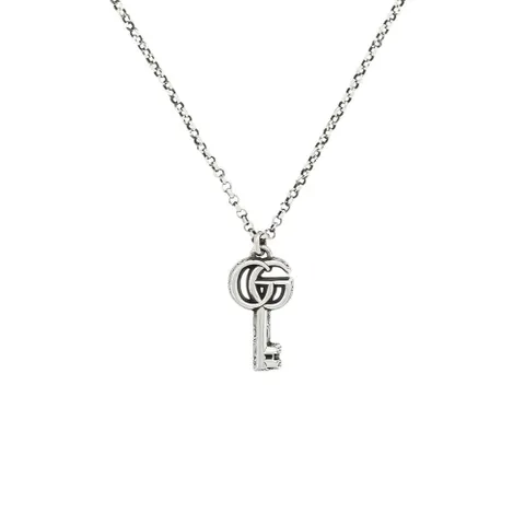 마몽트 GG 실버 목걸이 (YBB627757001)