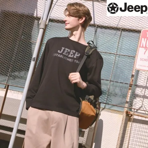 JEEP 남성 에센셜 긴팔티셔츠 3종