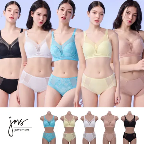 저스트마이사이즈 퍼펙트 에어 쉐이핑 브라팬티 5세트