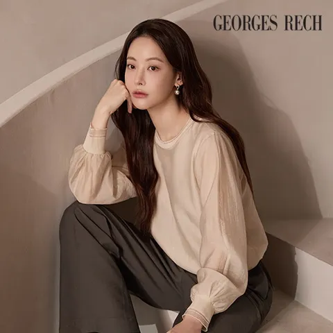 (25FW) 뉴시그니처 시스루 블라우스 3종