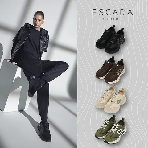 ○ 에스카다스포츠 26FW 여성 어반 루체 스니커즈