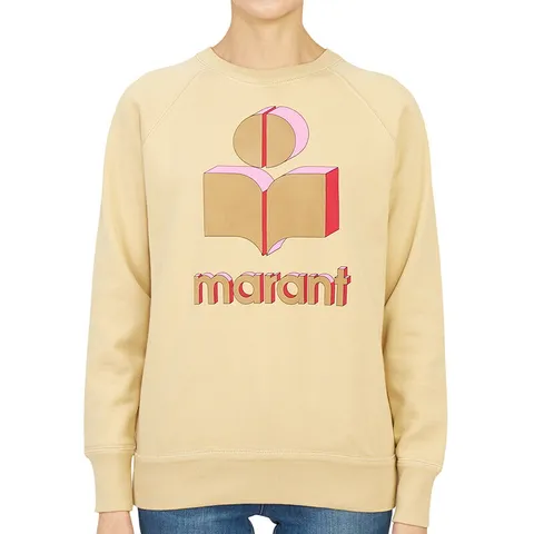 ISABEL MARANT [명품]밀리 여자 긴팔 기모 맨투맨 티셔츠 슬림핏 SW0037 22P046E 10HY SW003..