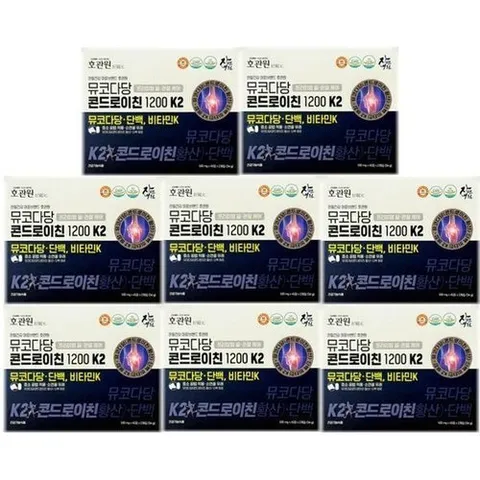 기타브랜드 호관원 뮤코다당 콘드로이친1200 K2 45정2개입 8박스_P408393520