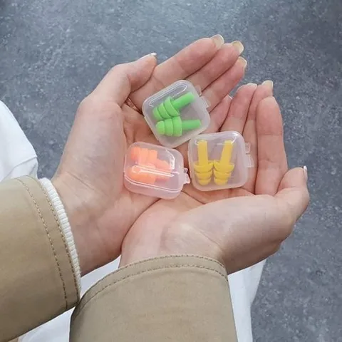 셀러허브 1 실리콘 귀마개 이어플러그 10개입 세트 이어플러그 코골이귀마개