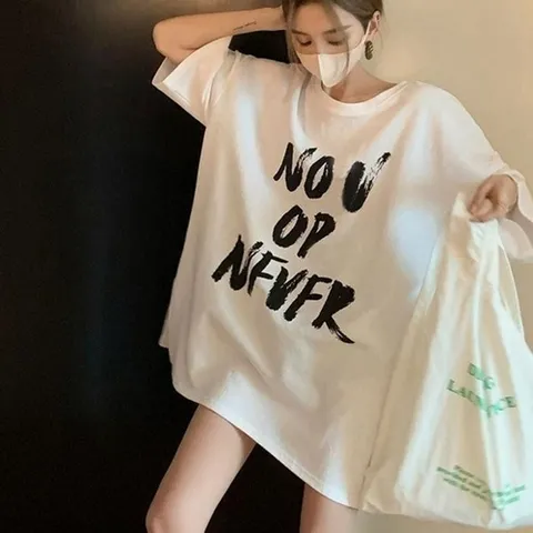셀러허브 패션 [룽스_62]F007527_빈티린팅 여름티셔츠 롱 반팔티 나염티 (45868823)