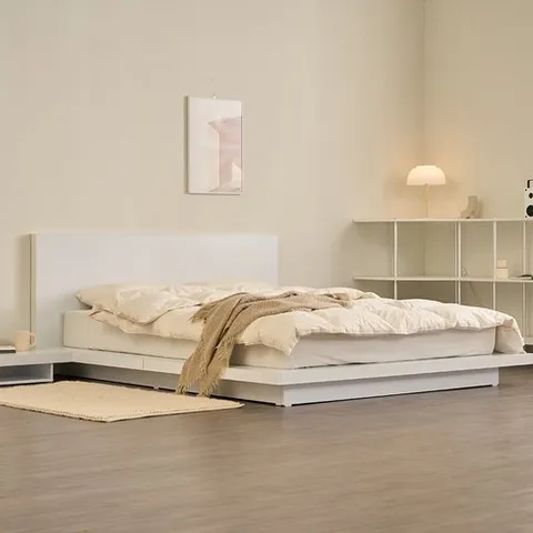 파로마 (착불)누비아 저상형 침대 20T매트리스 포함Q