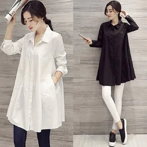 셀러허브 1 [HYD04I5M_56]블라우스 실크블라우스 원피스스타일 셔츠 (35747989)