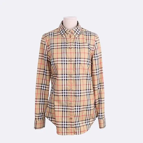 버버리 고이비토 중고명품 Burberry(버버리) 8022284 체크 패턴 여성용 셔츠 - 40사이즈