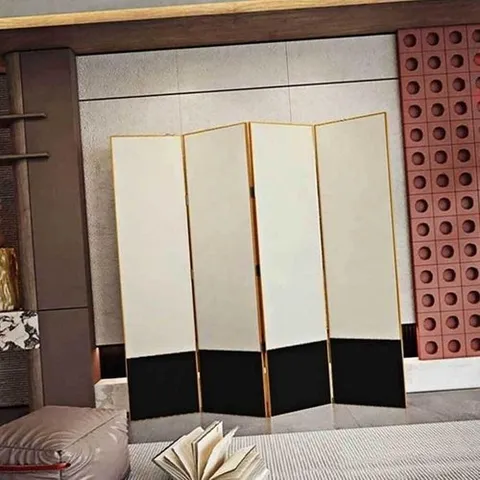 셀러허브 패션 [JHQS7MMR_4B]접이식 4단 병풍칸막이 인테리어가벽