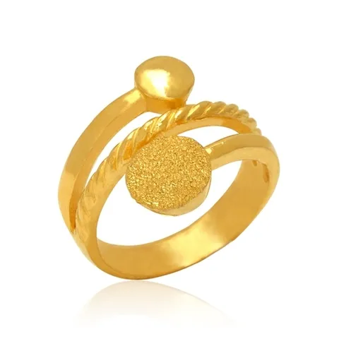 골드모아 여자 순금 반지 7.5g [원형 레이어드]