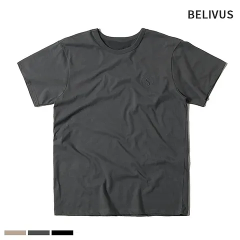 빌리버스 빌리버스 남성 반팔티 BKST199 무지 면 티셔츠