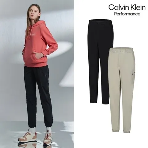 Calvin Klein (M, L, XL한정) 23SS 여성 조거팬츠 2종SET