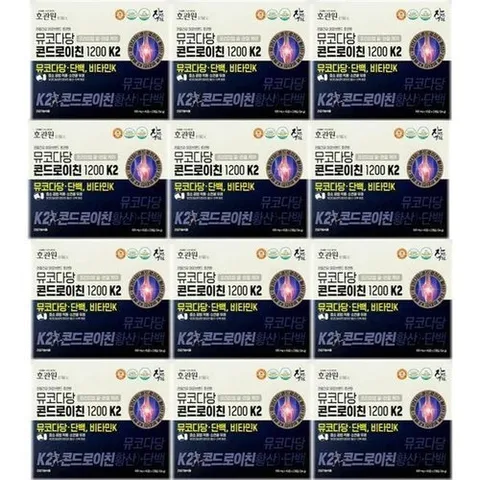 호관원 뮤코다당 콘드로이친1200 K2 45정2개입 12박스_P408395658