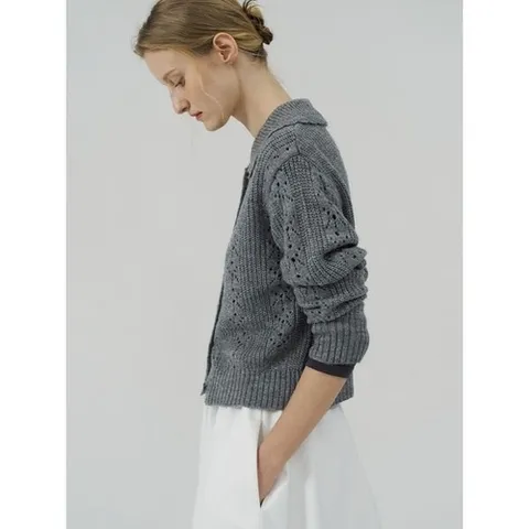 코인코즈 펀칭 카라 가디건CD5AD607_P405564517