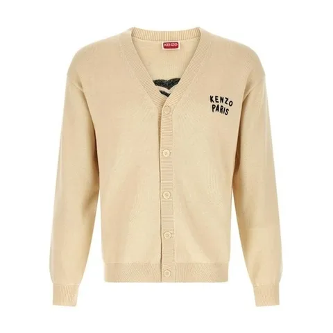 겐조 26SS 겐조 가디건 FG55CA7843LN03 ECRU DOM