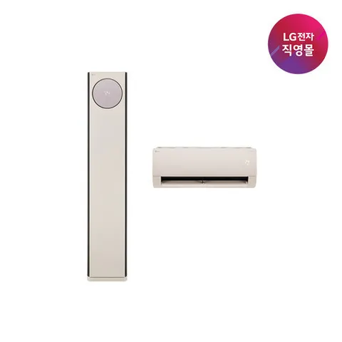 LG전자 직영] LG 휘센 오브제컬렉션 사계절에어컨 2in1 (타워 히트) 매립배관형 FW20HDNBM2M