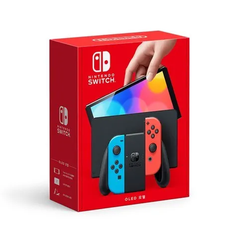 닌텐도 스위치 OLED 네온 블루/레드