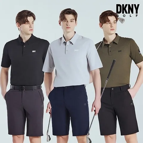 DKNY [디케이엔와이] [디케이앤골프] UV차단 반바지 남성 3컬러 택1