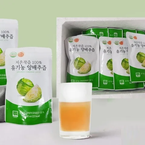 함평천지 저온착즙 유기농 양배추즙(100ml x 30포)