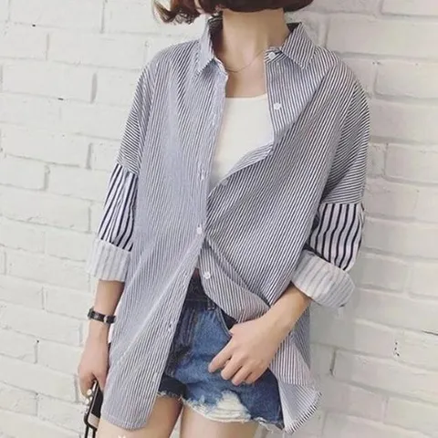 셀러허브 패션 [오노마] ONM 데이트 오버핏 프릴블라우스 블라우스코디 여자 겨울 (27755349)